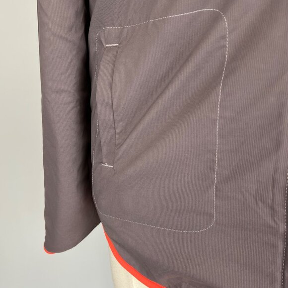 Title Nine Womens Annapurna Reversible Fleece Zip Jacket Burgundy Gray size XS - Picture 8 of 16